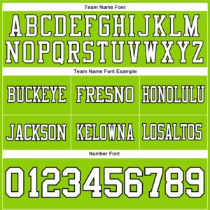 Custom Neon Green White-Black Mesh Authentic Football Jersey