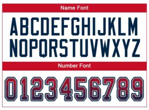 Custom Scarlet Navy-Gray Mesh Drift Fashion Football Jersey